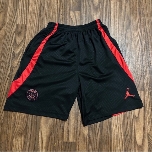 Jordan * Paris Saint Germany PSG Training Shorts * Elastic Waist Size 2XL - Picture 1 of 10